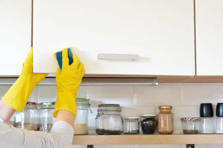 Sticky Kitchen Cabinets After Cleaning