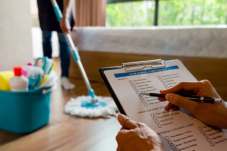 Winter Cleaning Checklist