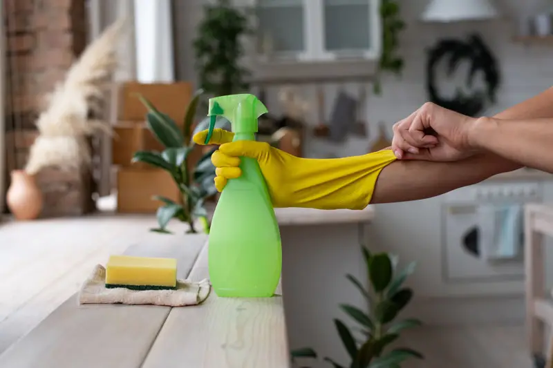Non-toxic house cleaning